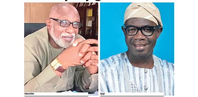 Ondo 2020: Ajayi in shock as ZLP leaders declare support for Akeredolu Ajayi and Akeredolu