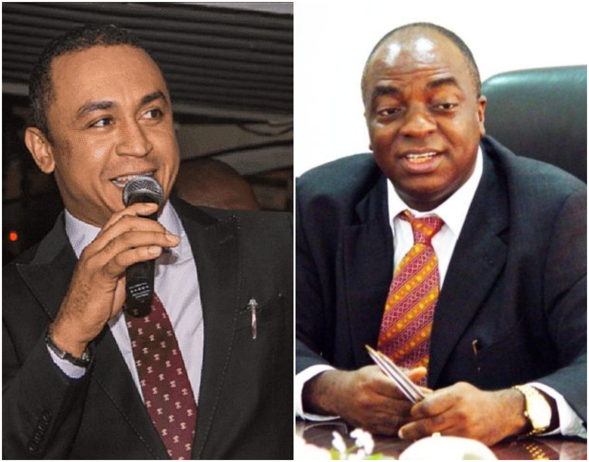 Daddy Freeze and Bishop Oyedepo