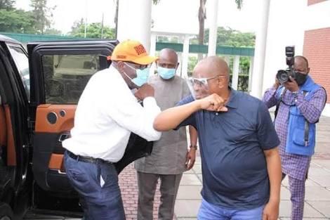 Obaseki visits Wike, says God used Edo people, Rivers Gov, others to reelect him IMG-20200923-WA0033
