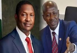 EFCC Probe: Magu asks Salami panel to summon Malami, other witnesses Malami and Magu