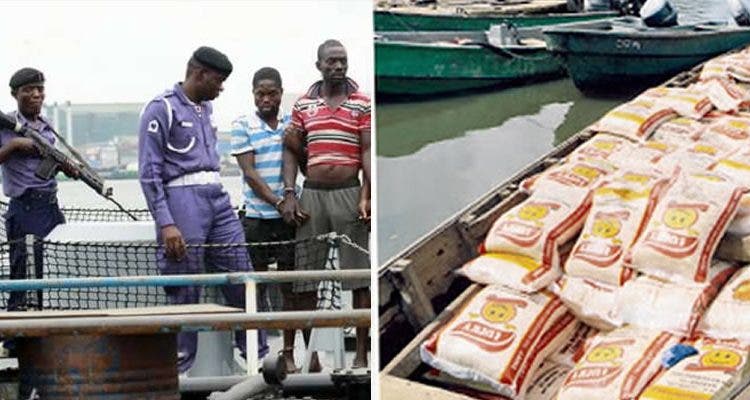 Navy nabs 8 suspected smugglers, seizes smuggled rice worth N73m in Calabar Navy smuggled rice